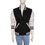 Kim Kardashian Black & White VarsityJacket
