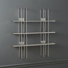staff stainless steel wall shelf