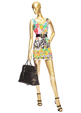 Vintage Floral Printed Dress