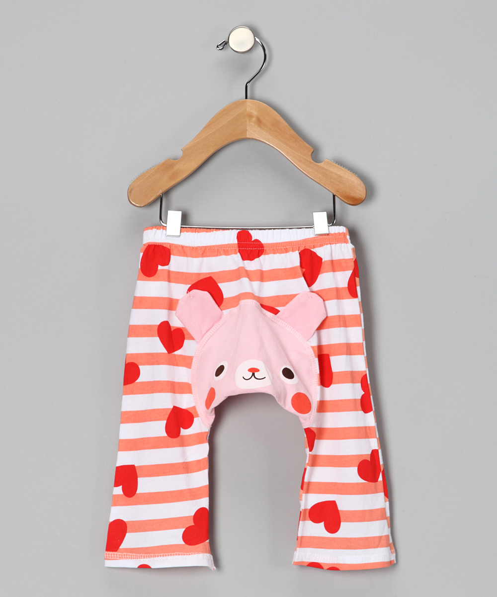 Pink Heart Bunny Pants - In...