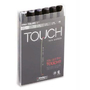 ShinHan Touch Twin 6 Marker Set Grey Color at Magazine Cafe Store NYC USA