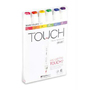 ShinHan Touch Twin 6 Brush Marker Set Main Color at Magazine Cafe Store NYC USA