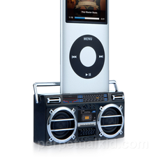 BLACK BOOMBOX DOCK iSPEAKER