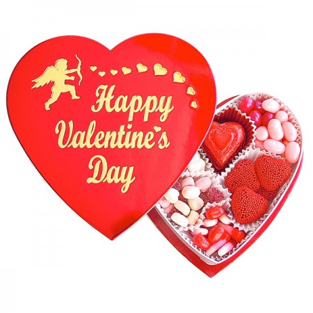 Golden cupid Heart Box (4oz)