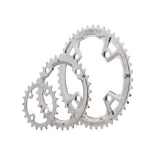 Race Face Race Chainring, 104mm, 22/32/44T, Silver