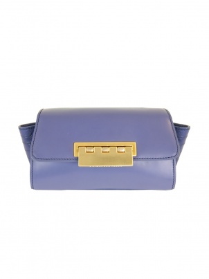 Blue Ertha Clutch by Z Spok...