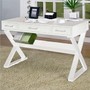 Coaster Desk, White