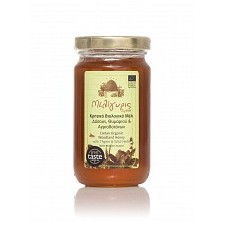 Organic honey forest Crete, thyme & wild herbs "Meligyris" 270g