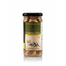 Organic green olives stuffed with lemon Evia "Rovies" 240g