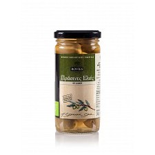 Organic green olives Euboea "Rovies" 240g