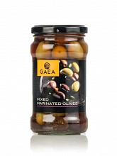 A mixture of marinated oliv...