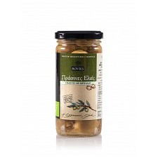 Organic green olives stuffed with almonds Evia "Rovies" 240g