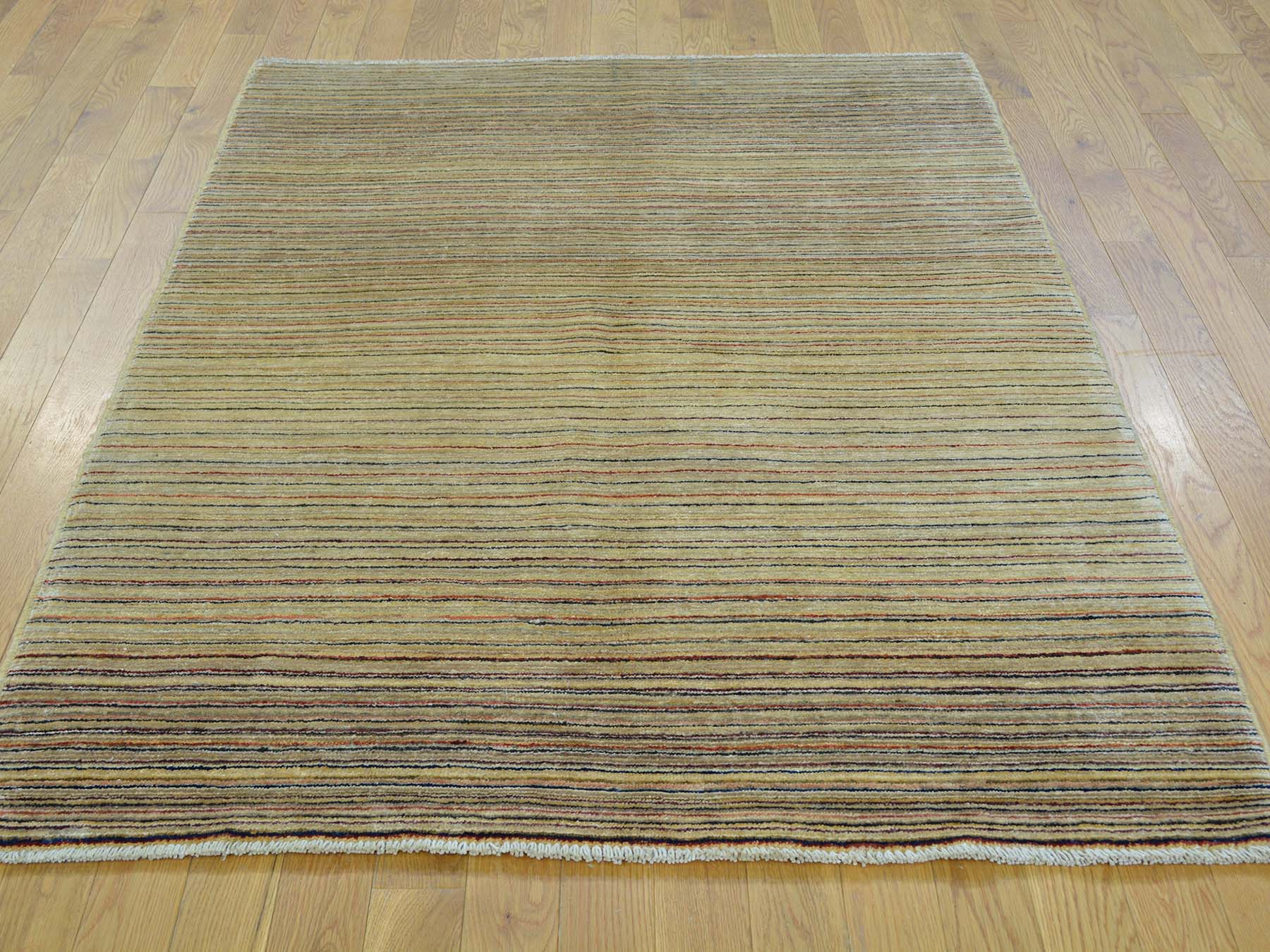 Buy 4'1"x5'10" Hand Knotted...