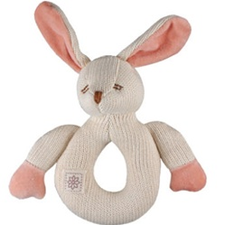 Knitted Bunny Teether