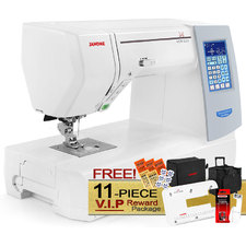 Janome Memory Craft Horizon 8200 QCP Special Edition Computerized Sewing Machine w/ FREE! 11-Piece V.I.P Reward Package and FREE! Next-Day Shipping