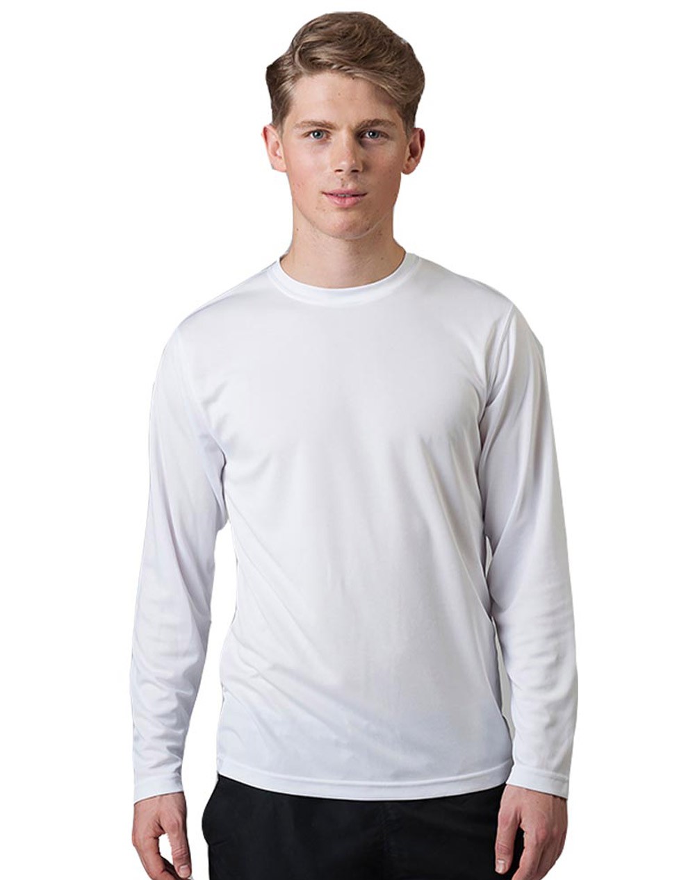 White Longsleeve Tshirt For...