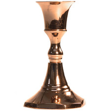 Copper Taper Holder 3.75 Inch