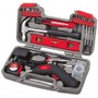 69 piece household tool kit with 4.8v cordless screwdriver