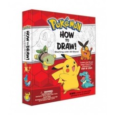 Pokemon How-to-Draw Kit: Starting with All-Stars!