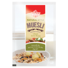 Purchase Anchor Natural Style Muesli Portion Pack from Goodman Fielder