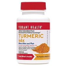 Vibrant Health, Maximized Turmeric Curcuminoids 1000, 1000 mg, 60 Tablets