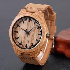 Bamboo made casual Watch for men