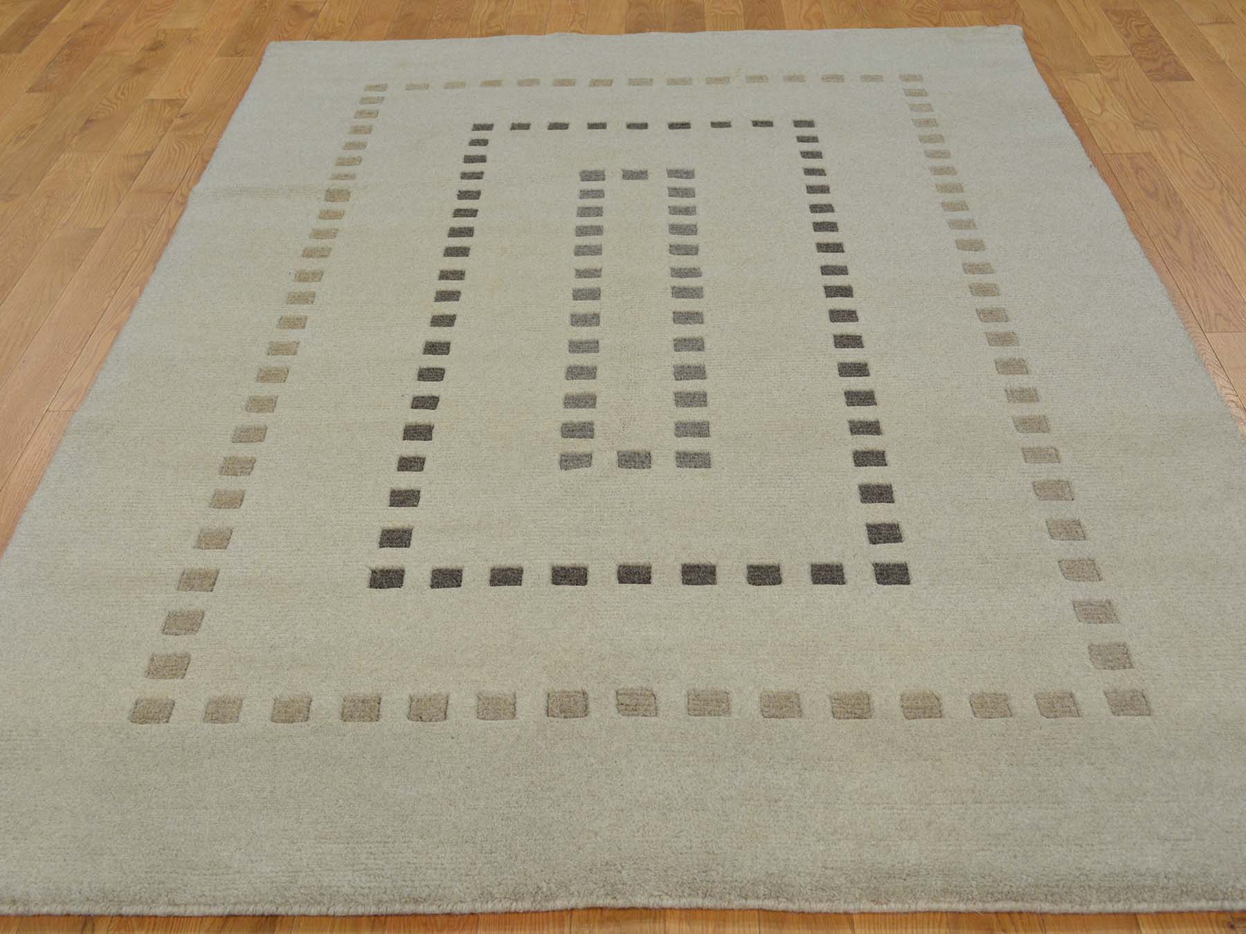 Buy 5' x 8' Hand Knotted Iv...