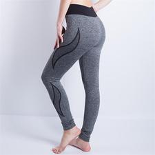 2016 Women Sexy Cropped Leggings High Waist Elastic Wicking Force Exercise Female Elastic Stretchy Leggings Slim Trousers 34 C - Exclusive & Fast