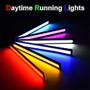1Pcs 2016 update Ultra Bright LED Daytime Running lights DC 12V 17cm Waterproof Auto Car DRL COB Driving Fog lamp car styling