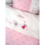 Baby bedding with name, girl, Fairies - PetitePeople, Baby Bedding