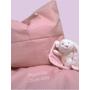 Baby Bedding by name, girl, pink - PetitePeople, Baby Bedding