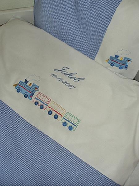 Baby bedding with name, Tra...