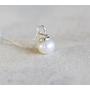 White Pearl Sterling Silver...