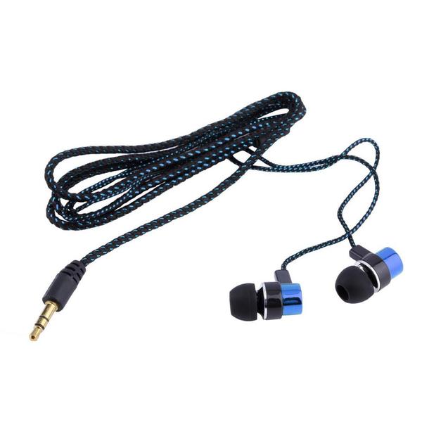 Metal Earphones with Fiber ...