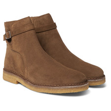 AMI Suede Jodhpur Boots
