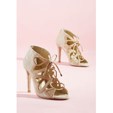 Heartbeat You to It Heel in Beige
