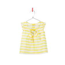 Image 2 of STRIPED TOP WITH BOW from Zara 