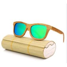 Retro Wood Bamboo Sunglasses