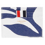 THOM BROWNE Printed Pebble-Grain Leather Cardholder