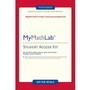 MyMathLab: Student Access Kit