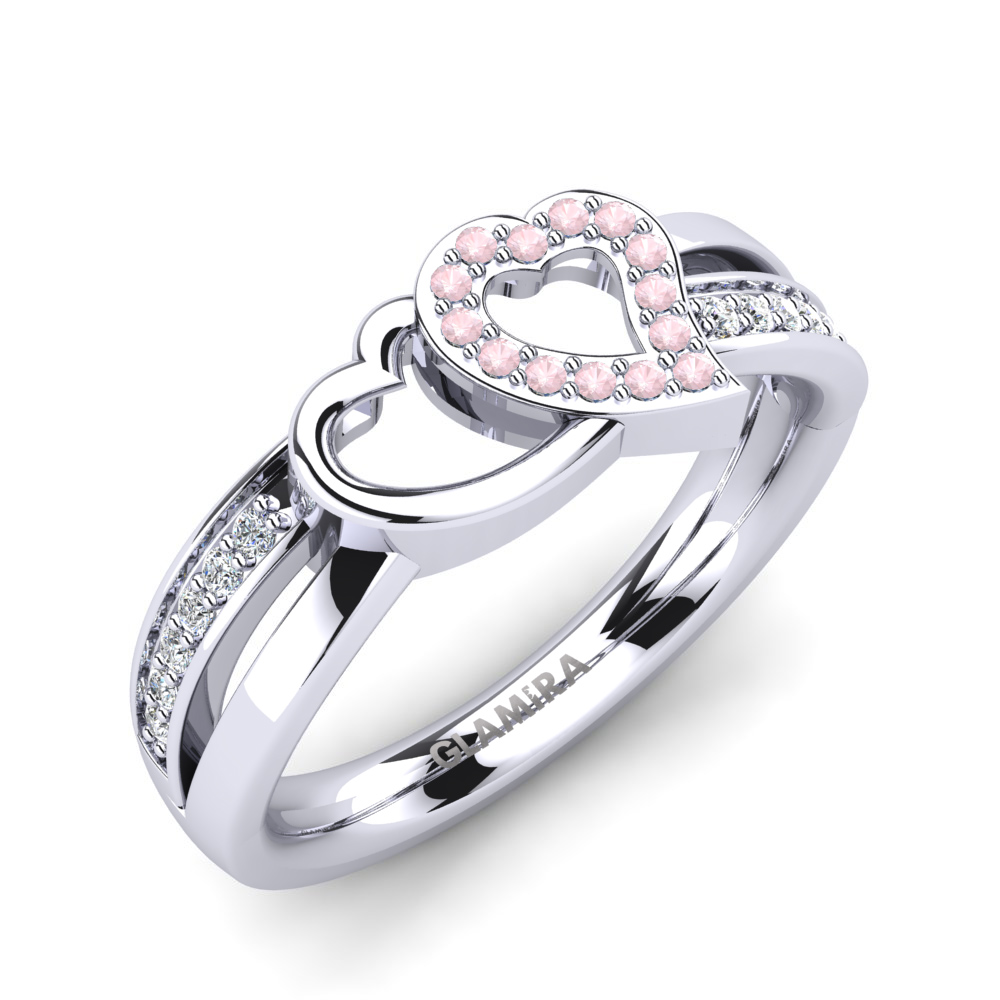 375 White Gold - Rose Quart...