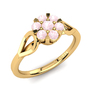 Rose Quartz- 585 Yellow Gold Ring | GLAMIRA.com