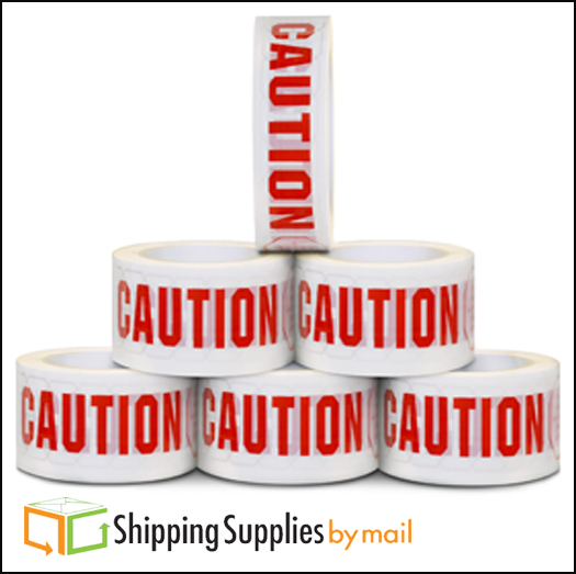 Caution Printed Tape-2.0 Mil