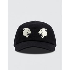 RARE PANTHER Facing Panthers 6 Panel Cap