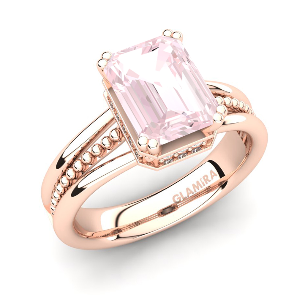 Rose Quartz & Swarovski Cry...