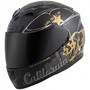 Scorpion EXO-R710 Golden State Street Motorcycle Helmet (Black, Medium)