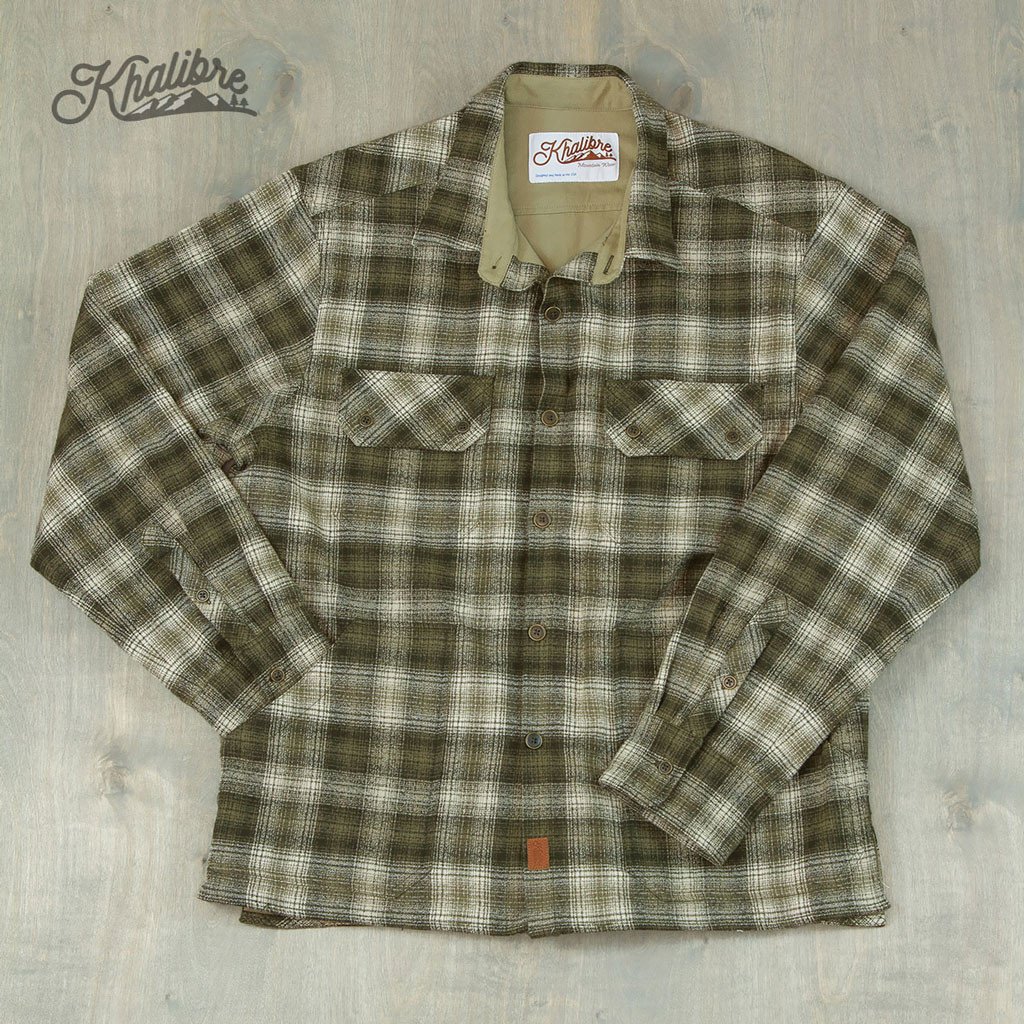Green Plaid - Men's Lined F...