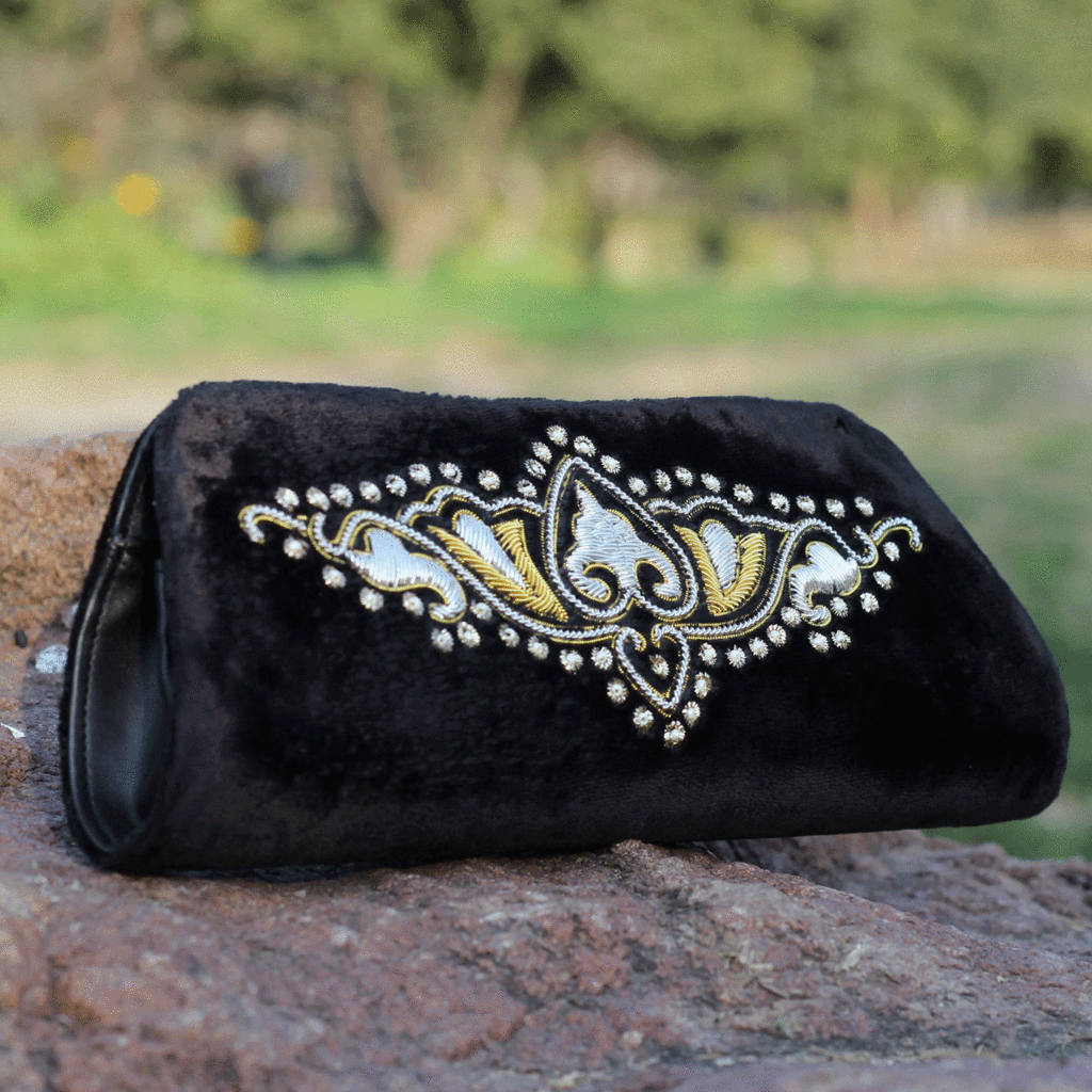 Golden And Silver Zardozi C...