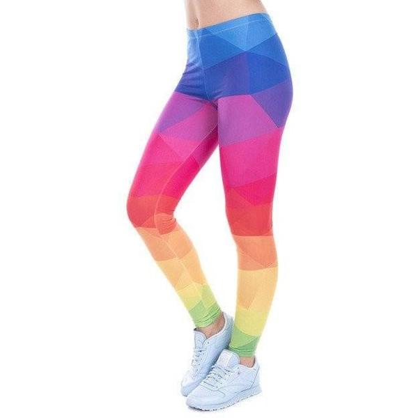 Leggings - Colorful Rainbow...