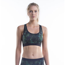 REVERSIBLE CROP TOP - Snake/Jungle Print